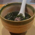 葵 - 青のりスープ
