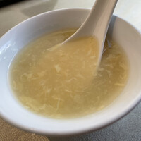 涵梅舫 銀座店 - 定番の中華たまごスープ