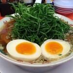 Ra-Men Kairikiya - 特製醤油九条ねぎラーメン＋半熟味付玉子