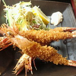 活魚問屋 海寶 - エビフライ定食