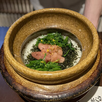 日本料理 晴山 - 芹と明太子のご飯