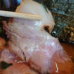 家系ラーメン たつ家 - 12/19　チャーシューリフトアップ