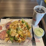 El Pollo Loco - 料理写真:Double Chicken Tostada Salad(Combo)♪