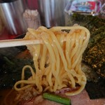 家系ラーメン たつ家 - 12/26　麵リフトアップ