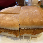 コメダ珈琲店 - みそカツパン