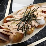 Tsukiji Gindako - 焦がし醤油もちチーズ明太です
