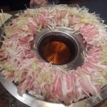 Koshitsu Izakaya Toriko - 肉炊き鍋（豚肉）
