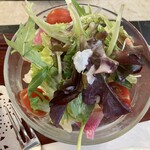 神戸にしむら珈琲店 - フレンチドレッシングで食べるサラダ