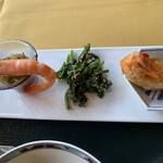 中国料理 萬山楼 - ひと口3種前菜