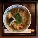 そば処 桝富 - 天ぷら蕎麦1100円