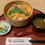 Akita Hinai Jidoriya - 比内地鶏の極上親子丼です。（2021年12月）