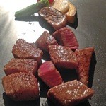 鉄板焼 旬 - ヒレ