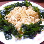 パーラーわかば - ミミガーのお刺身　最高です！