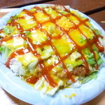 パーラーわかば - タコライス（実はここで食べるまでずっとタコが入ってると思い込んでいました）