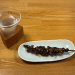 鰻はし本 - 会津娘と肝焼き