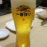 Tsubaki Shokudou - 生ビール
