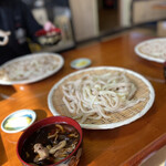 田舎うどん　力 - 豚肉ときのこ