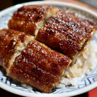 炭焼 うな富士 有楽町店 - うなぎ丼（4300円）＋ご飯大盛（100円）