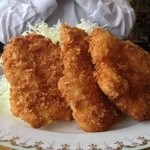 とんかつ石松 - ヒレカツ定食は、カツ３枚とボリューム満点