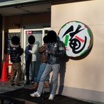 俺のラーメン あっぱれ屋 - 開店２時間前！５番目！(^_^;)