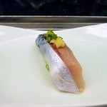 一鮨 - 〆さば（年末-8）