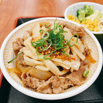 すき家 - 料理写真:食べラー・メンマ牛丼 大盛り=630円