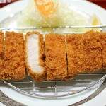 Katsu Ei Nagai Zumi Saryou - ロースかつ。中/150g。