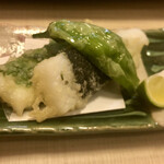 かず味家 - 煽りイカ天ぷら