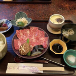 快楽亭 - 松阪牛石焼定食