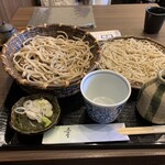 戸定そば 幸 - 二種の競演！