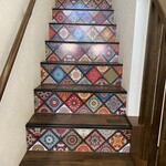 Salaam Curry - 階段で2階へ