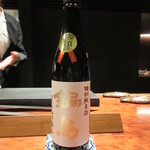 草庵 鍋島 - 同じく金賞取りたての、鍋島特別純米酒 吉川産 山田錦 