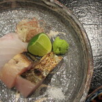 草庵 鍋島 - 唐津の九絵、糸島の鰆