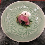 草庵 鍋島 - 炭焼きの佐賀牛フィレ肉