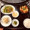 Senka - 日替りAランチ　750円　麻婆豆腐と青椒肉絲