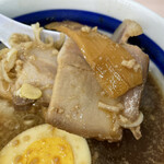 中華蕎麦 とみ田 - チャーシューは良い肉使用（西武池袋本店「新春味の逸品会」）