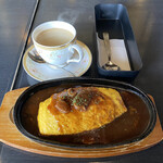 코우히이 메이코우 상쿠 쿠와나점 - 철판 오므라이스 음료 세트 @1080