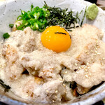 Nukumorino Daidokoro Engawa - 鶏ももソテーのとろろ丼(⑅•ᴗ•⑅)