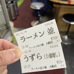 Ramen Ichirokuya - 食券
