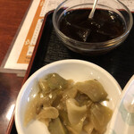 Chuuka Izakaya Shomin - 薄味コーヒーゼリー•搾菜