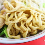 ラーメン二郎 - 麺