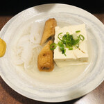 おかめ - 糸こんにゃく、ごぼ天、豆腐
