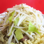 ラーメン二郎 - ヤサイ（そのまま）