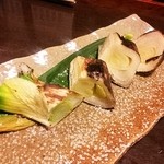 居酒屋 凡蔵 - 下仁田ねぎ焼き