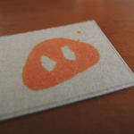 お店のキャラ。（記念にいただいておうちで撮影しました）