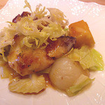 祇園おくむら - サワラのソテー