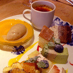 祇園おくむら - デザート盛り合わせ