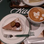 Ralph's Coffee - チェスナットタルトとフラットホワイト