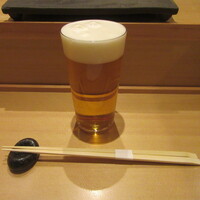 まんてん鮨 日比谷オクロジ店 - 生ビール