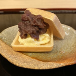 山玄茶 - 和のデザートはアイス最中。パリパリ(๑'ڡ'๑)୨♡